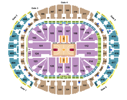 Kaseya Center Brooklyn Nets Seating Chart
